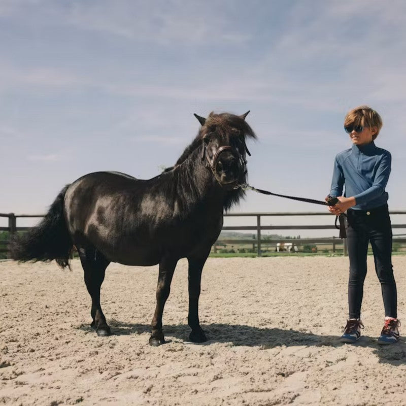 Kentucky Horsewear - Mexico Kids Boys Riding Leggings with Knee Grip navy | - Ohlala
