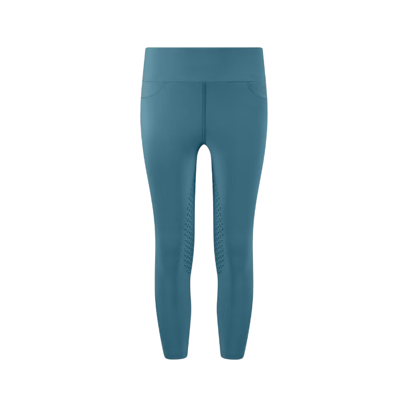 Kentucky Horsewear - Miami Kids Girls Riding Leggings with Knee Grip emerald | - Ohlala