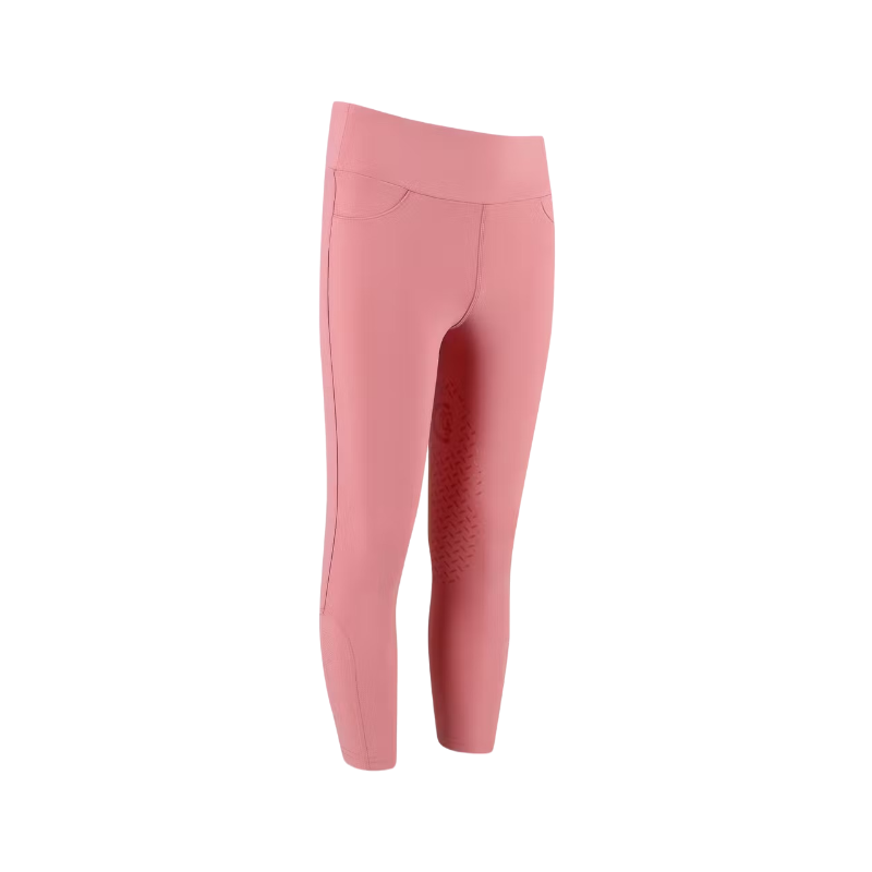 Kentucky Horsewear - Miami Kids Girls Riding Leggings with Knee Grip dusty rose | - Ohlala