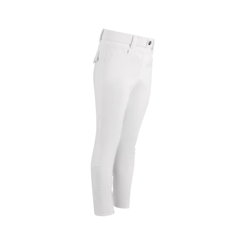Kentucky Horsewear - Legging de equitación Sammy Kids niño full Grip blanco | - Ohlala