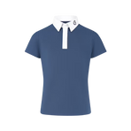 Kentucky Horsewear - Polo de concours Osaka Kids garçon manches courtes marine | - Ohlala