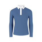 Kentucky Horsewear - Osaka Kids boys long sleeve show polo navy | - Ohlala
