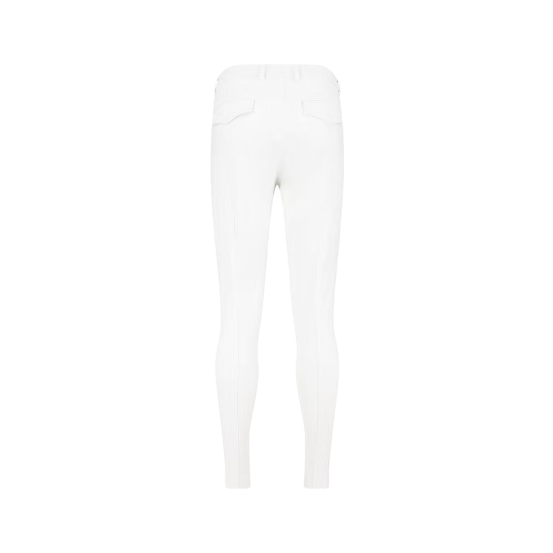 Kentucky Horsewear - Pantalon d'équitation Mexico homme avec Grip au genou blanc