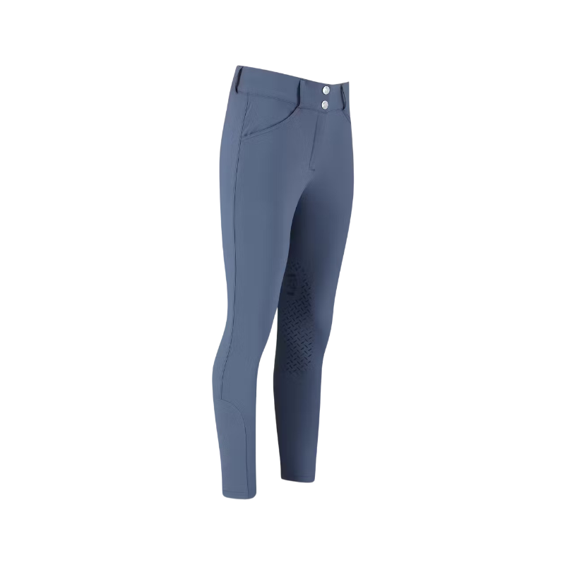 Kentucky Horsewear - Miami women's riding breeches with knee grip ocean blue | - Ohlala
