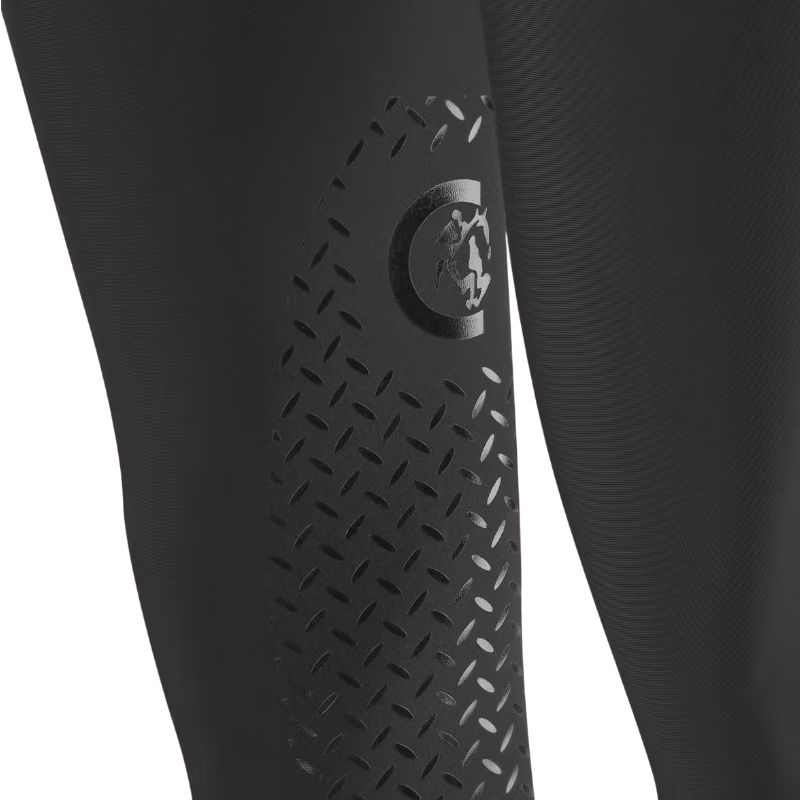 Kentucky Horsewear - Pantaloni da equitazione Miami donna con Grip alle ginocchia nero | - Ohlala