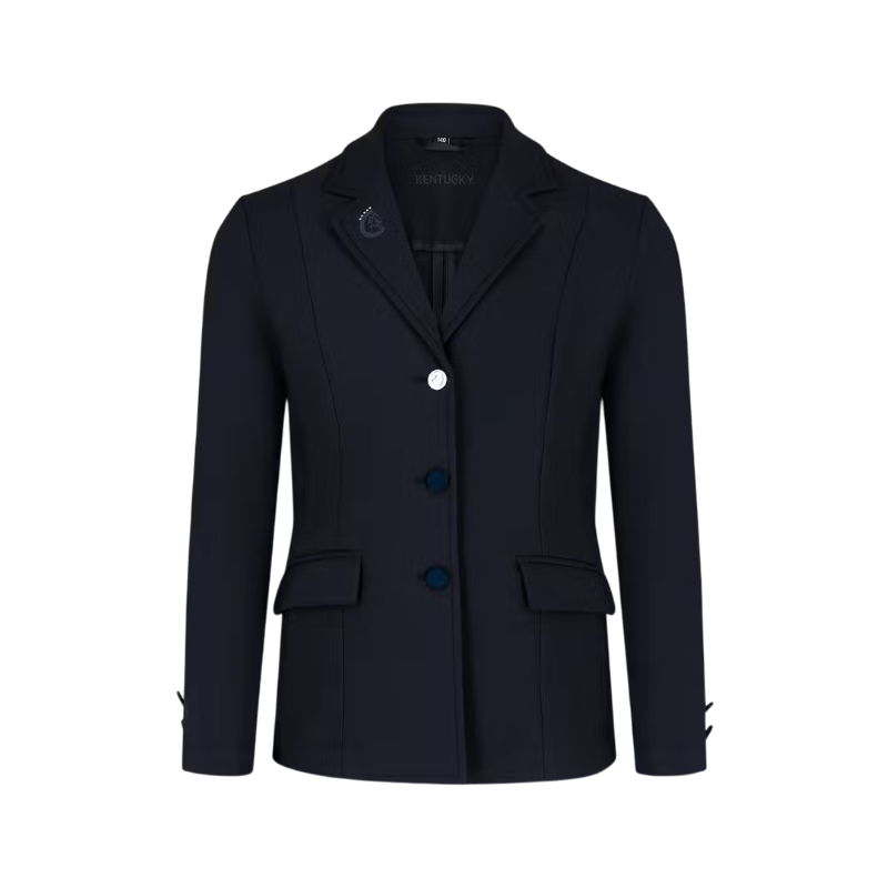 Kentucky Horsewear - Paris Kids girls show jacket navy | - Ohlala
