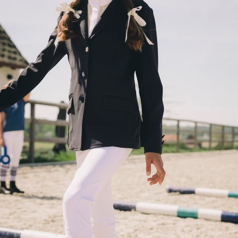 Kentucky Horsewear - Paris Kids girls show jacket navy | - Ohlala