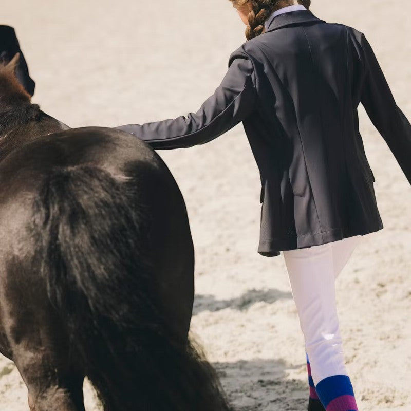 Kentucky Horsewear - Paris Kids girls show jacket navy | - Ohlala