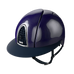 KEP - Casque d'équitation Cromo Shine marine visière polo | - Ohlala