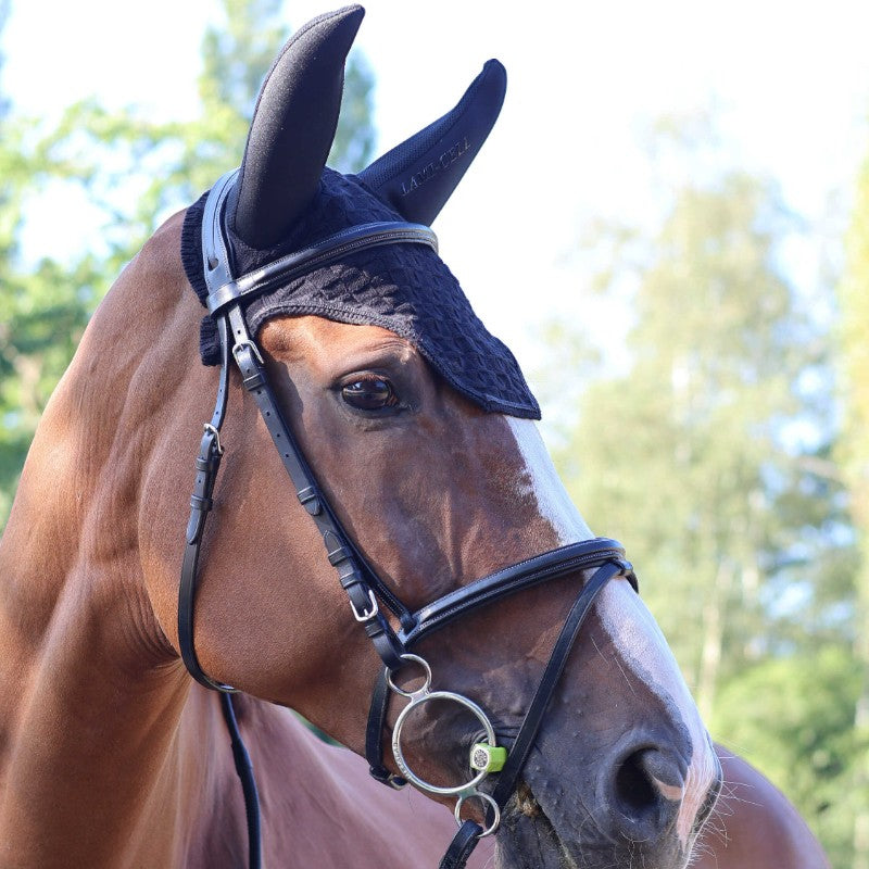 Lami-cell - Bonnet pour chevaux Silentair noir | - Ohlala