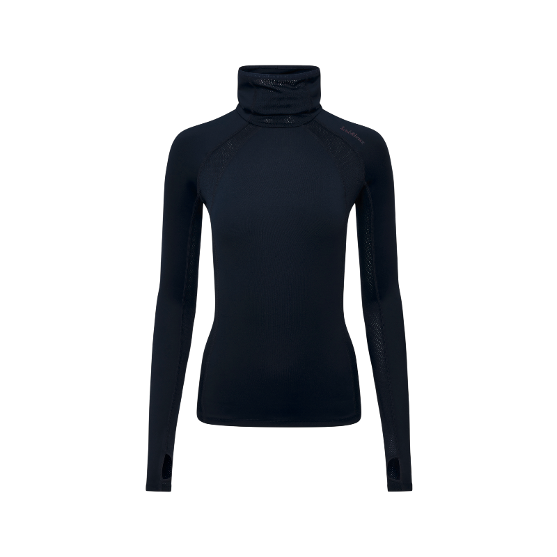 LeMieux - Baselayer manches longues col montant femme Sara marine | - Ohlala