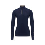Lemieux - Classique Junior Young Rider Kids Long Sleeve Baselayer Navy | - Ohlala