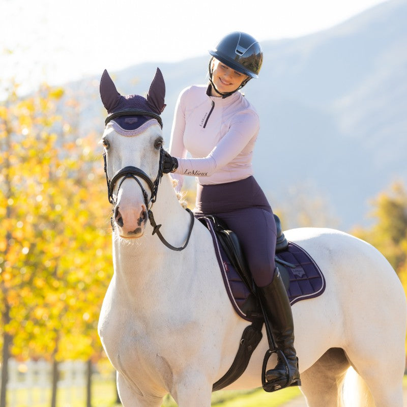 LeMieux - Women's Classic Long Sleeve Baselayer lilac | - Ohlala