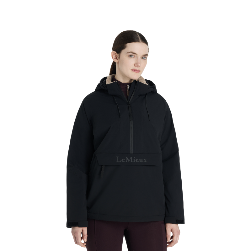 LeMieux - Blouson imperméable demi-zippé femme Phoebe noir | - Ohlala