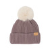Lemieux - Bonnet femme côtelé Clara walnut | - Ohlala