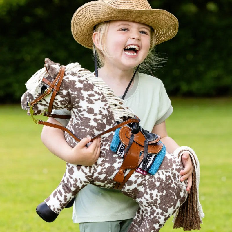 Lemieux - Western bridle for Toy Pony tan