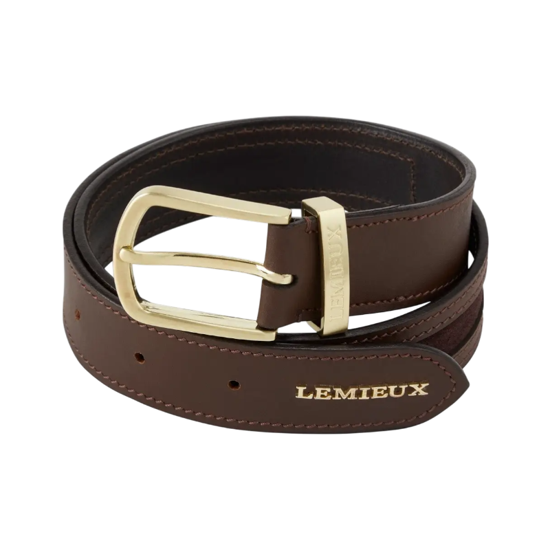 Lemieux - Cinturón mujer Suede marrón | - Ohlala