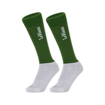 Lemieux - Chaussettes d'équitation Competition hunter green (x2) | - Ohlala
