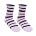 Lemieux - Mini Fluffy Sabrina striped lilac socks for kids | - Ohlala