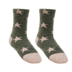Lemieux - Mini Fluffy Star almond socks for kids | - Ohlala