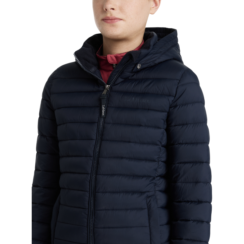 LeMieux - Doudoune manches longues junior Young Rider Ruby marine | - Ohlala
