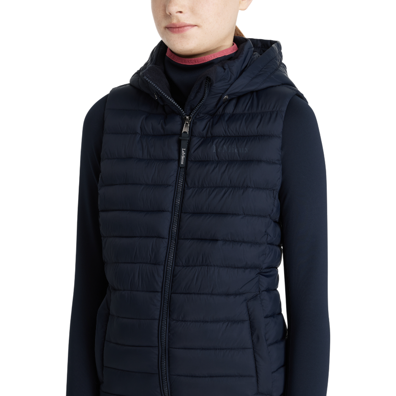 LeMieux - Doudoune sans manches junior Young Rider Ruby marine | - Ohlala