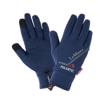 Lemieux - Navy Polartec Riding Gloves | - Ohlala