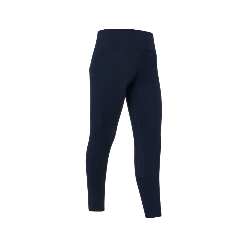 Lemieux - Nora Mini navy brushed Pull-on girl's riding leggings | - Ohlala