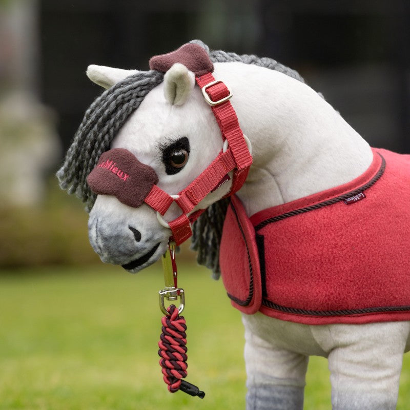 LeMieux - Cabezada y ronzal Vogue para peluche Toy Pony cranberry | - Ohlala