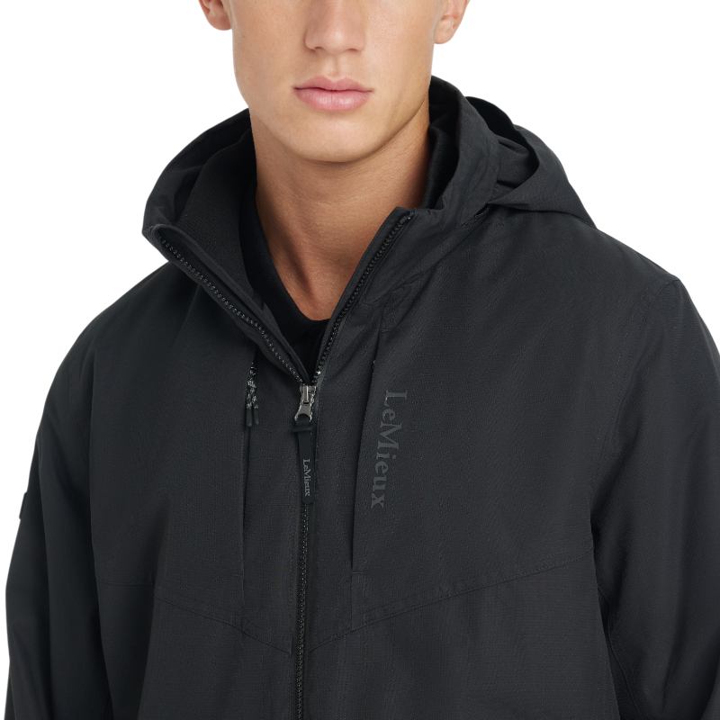 Lemieux - Manteau d’équitation imperméable homme Team noir