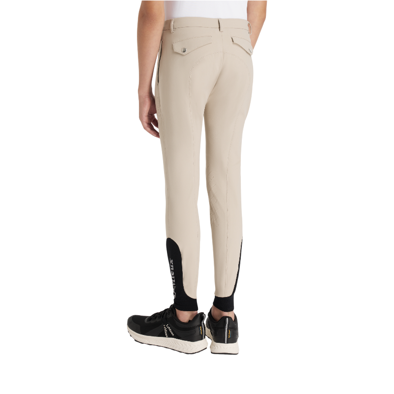 Lemieux - Beige classic riding pants for boys Young Rider