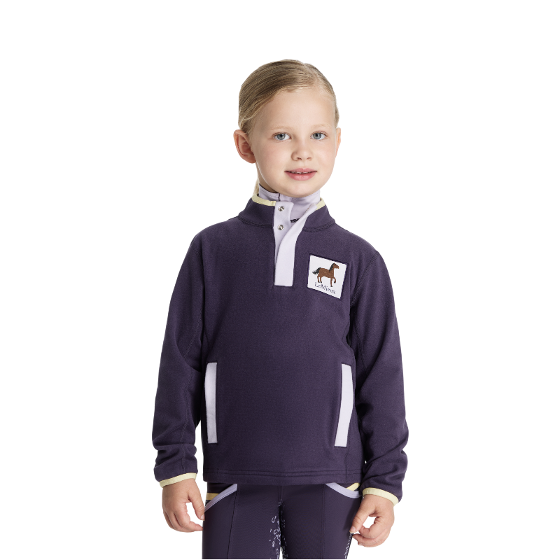 Lemieux - Children's snap-button polar Mini Mae juniper