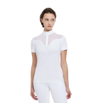 Lemieux - Emily Women's Short Sleeve Show Polo in White | - Ohlala