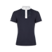 Lemieux - Junior Young Rider Belle Navy Short Sleeve Show Polo | - Ohlala