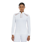 Lemieux - Camille Women's Long Sleeve Show Polo White | - Ohlala