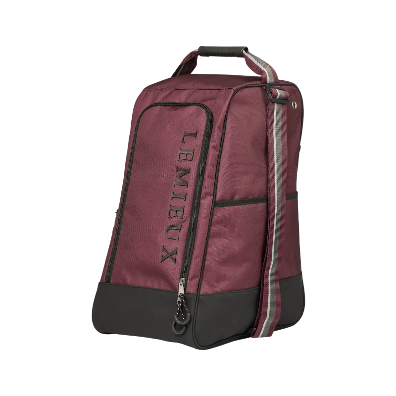 Lemieux - Sac à bottes Elite Wellington bordeaux | - Ohlala