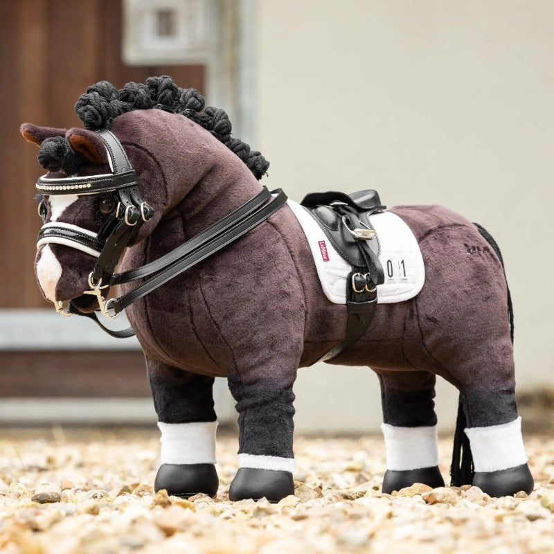 Lemieux - Selle de dressage pour Toy Pony noir