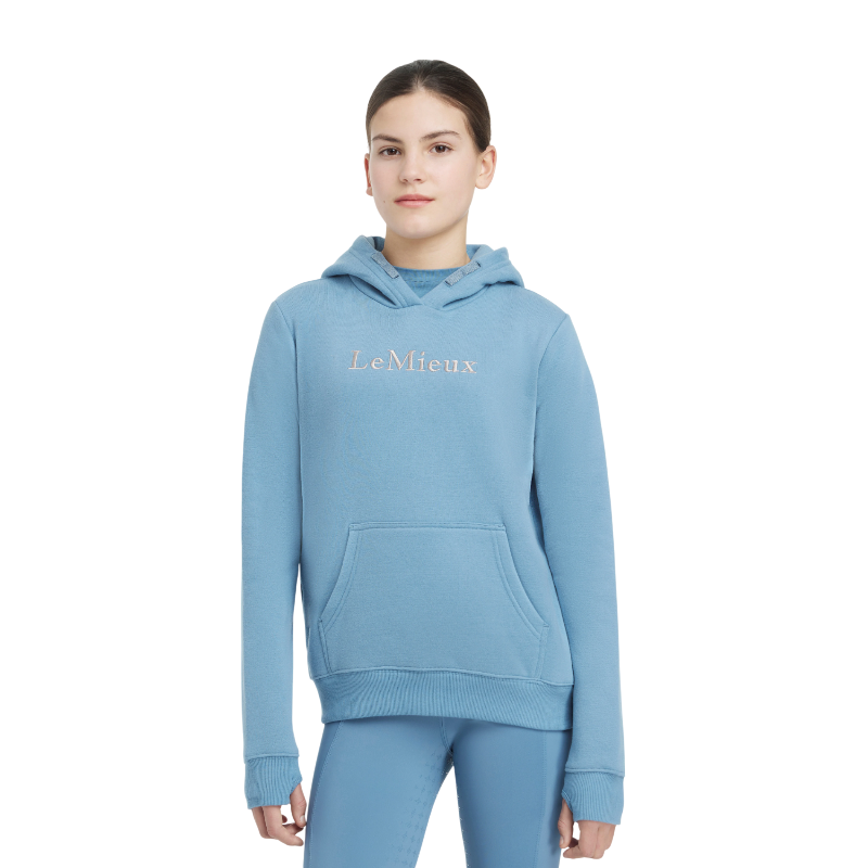 Lemieux - Classique Junior Young Rider Kids Hoodie Ice Blue | - Ohlala
