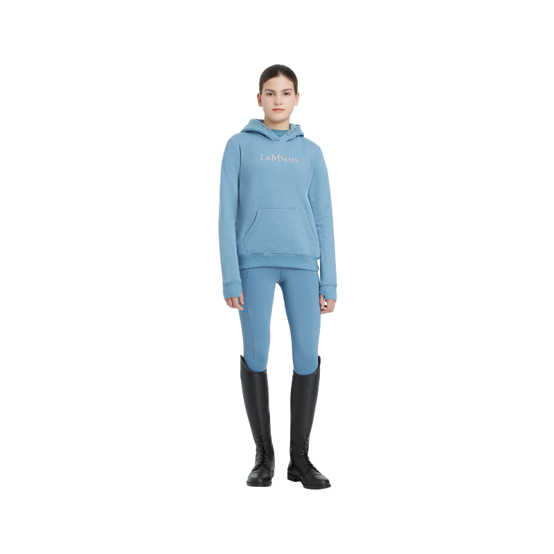 Lemieux - Classique Junior Young Rider Kids Hoodie Ice Blue | - Ohlala