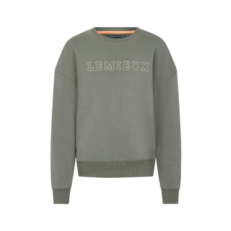 Lemieux - Round neck sweatshirt for kids Young Rider Carmen rosemary