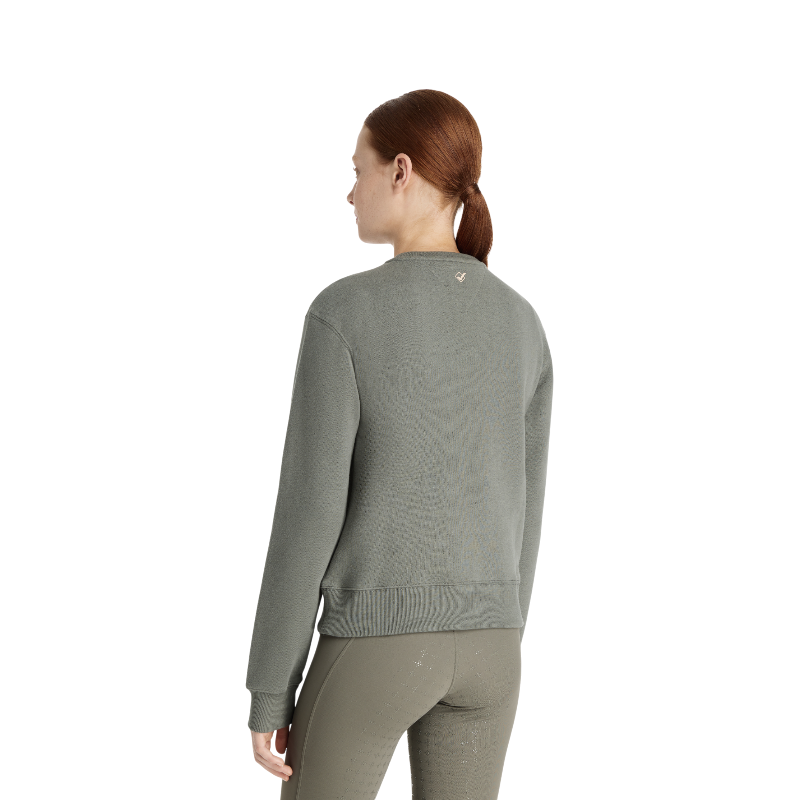 Lemieux - Round neck sweatshirt for kids Young Rider Carmen rosemary