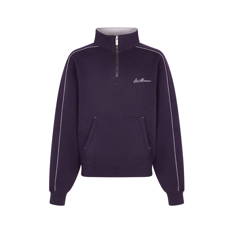 Lemieux - Zip-up sweatshirt for kids Young Rider Kate juniper/lilac
