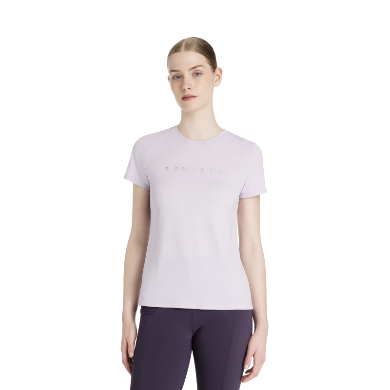 Lemieux - Women's short sleeve sports T-shirt lilac
