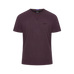 Lemieux - Męski t-shirt z krótkim rękawem damson | - Ohlala