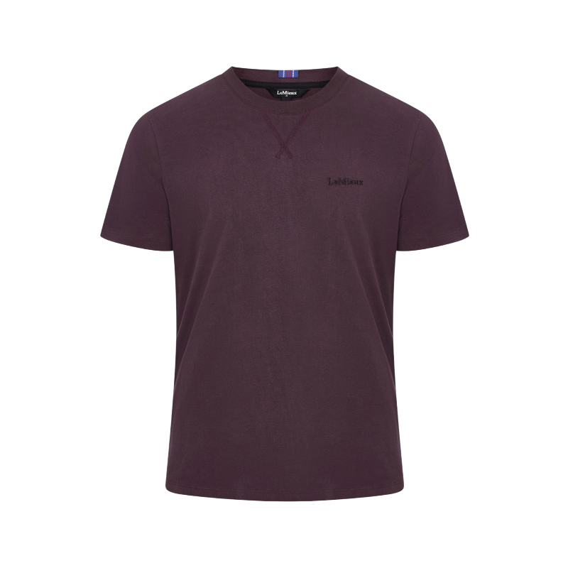 Lemieux - Men's short sleeve t-shirt damson