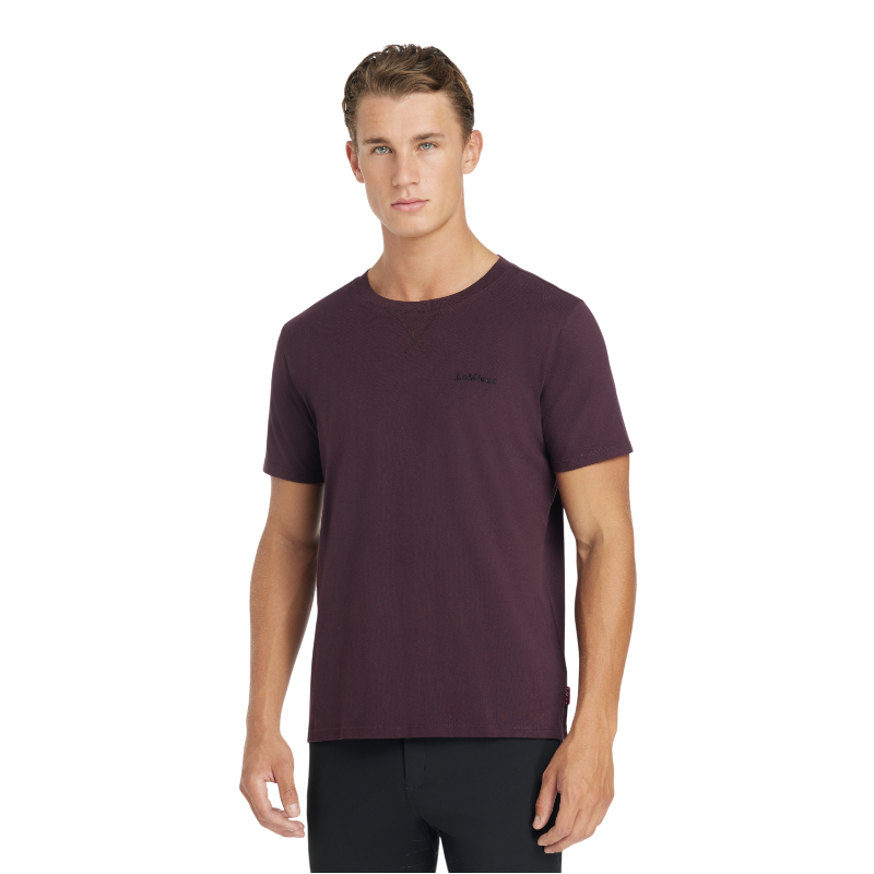 Lemieux - Men's short sleeve t-shirt damson