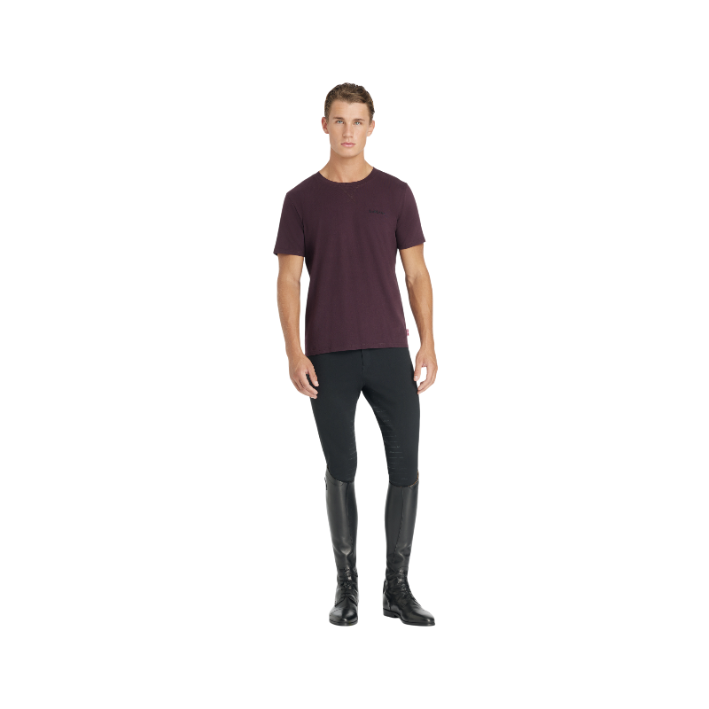 Lemieux - Men's short sleeve t-shirt damson