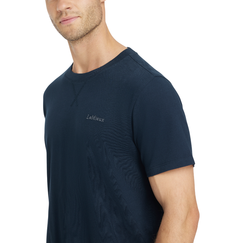 Lemieux - Men's short sleeve t-shirt navy