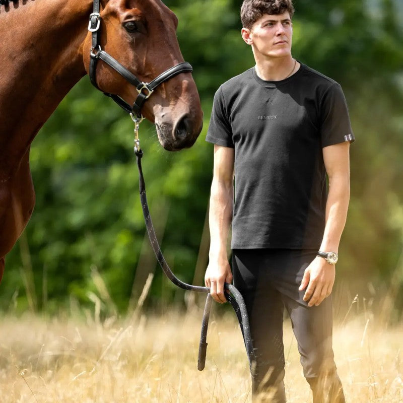 Lemieux - T-shirt manches courtes homme noir | - Ohlala