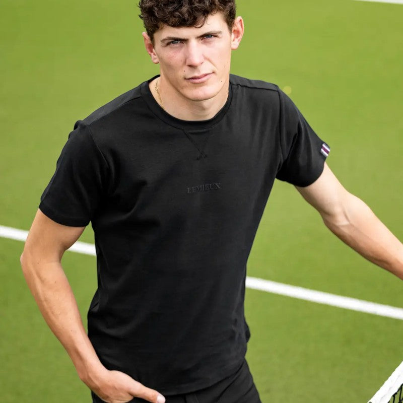 Lemieux - T-shirt manches courtes homme noir | - Ohlala